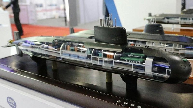 Модель дизель-электрической подлодки типа S26T